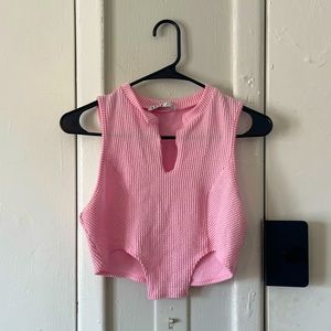 Barbie Pink Crop Top